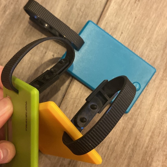 NEW TRAVELON set of 3 security luggage tags - Picture 3 of 9